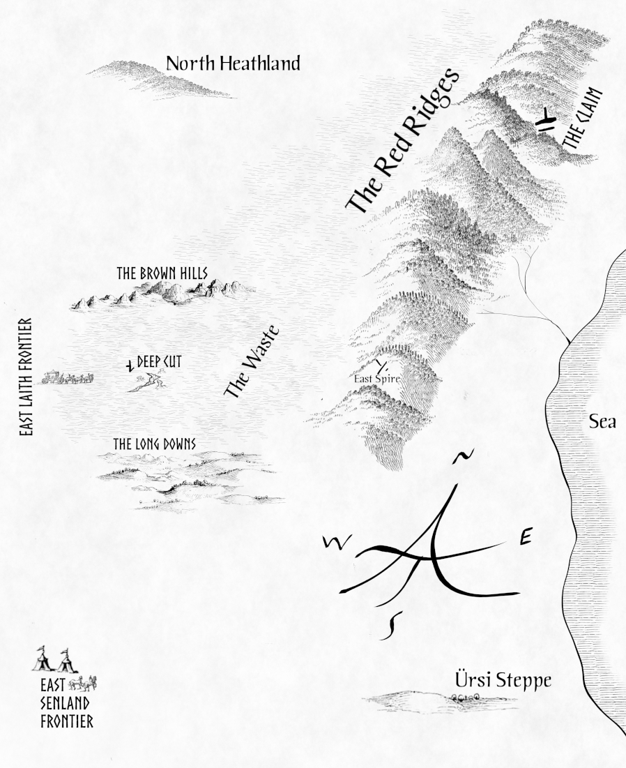 The Ridges Map Chapter 39: Down in the Dark - The Mine Lord: A Dwarven Survival Base ...
